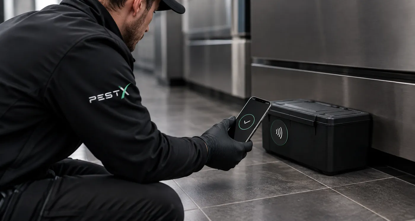 NFC-Monitoring vor Ort